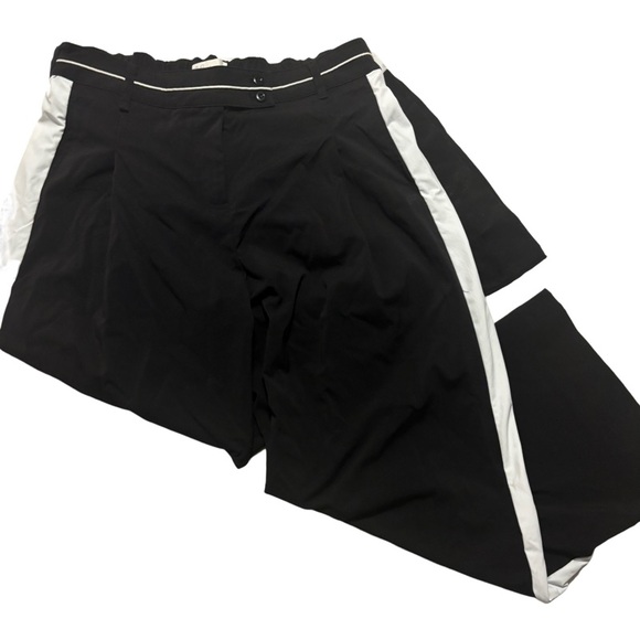 Fabletics Year Round Terry Stripe Wide Leg Pant Size Large (regular) NWTS - Picture 5 of 16